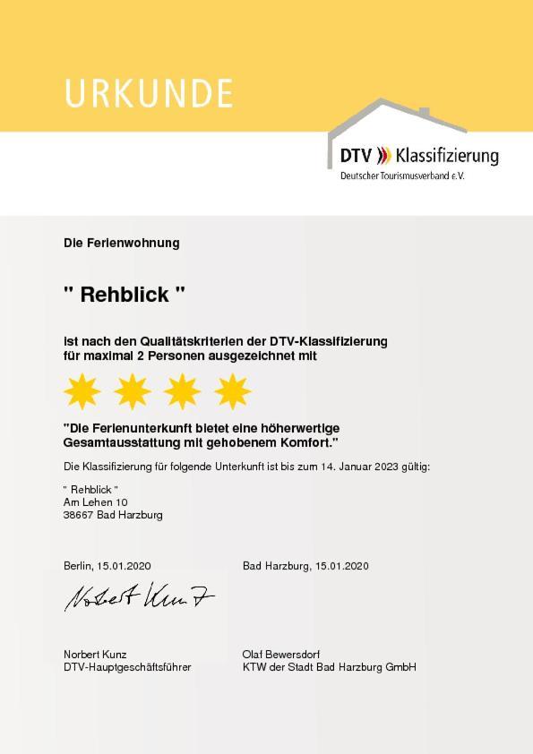 Ferienwohnung Rehblick Bad Harzburg Eksteriør bilde